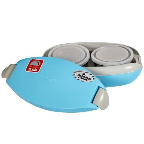 electric tiffin box sky blue